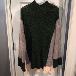 Long sleeve sweater dress